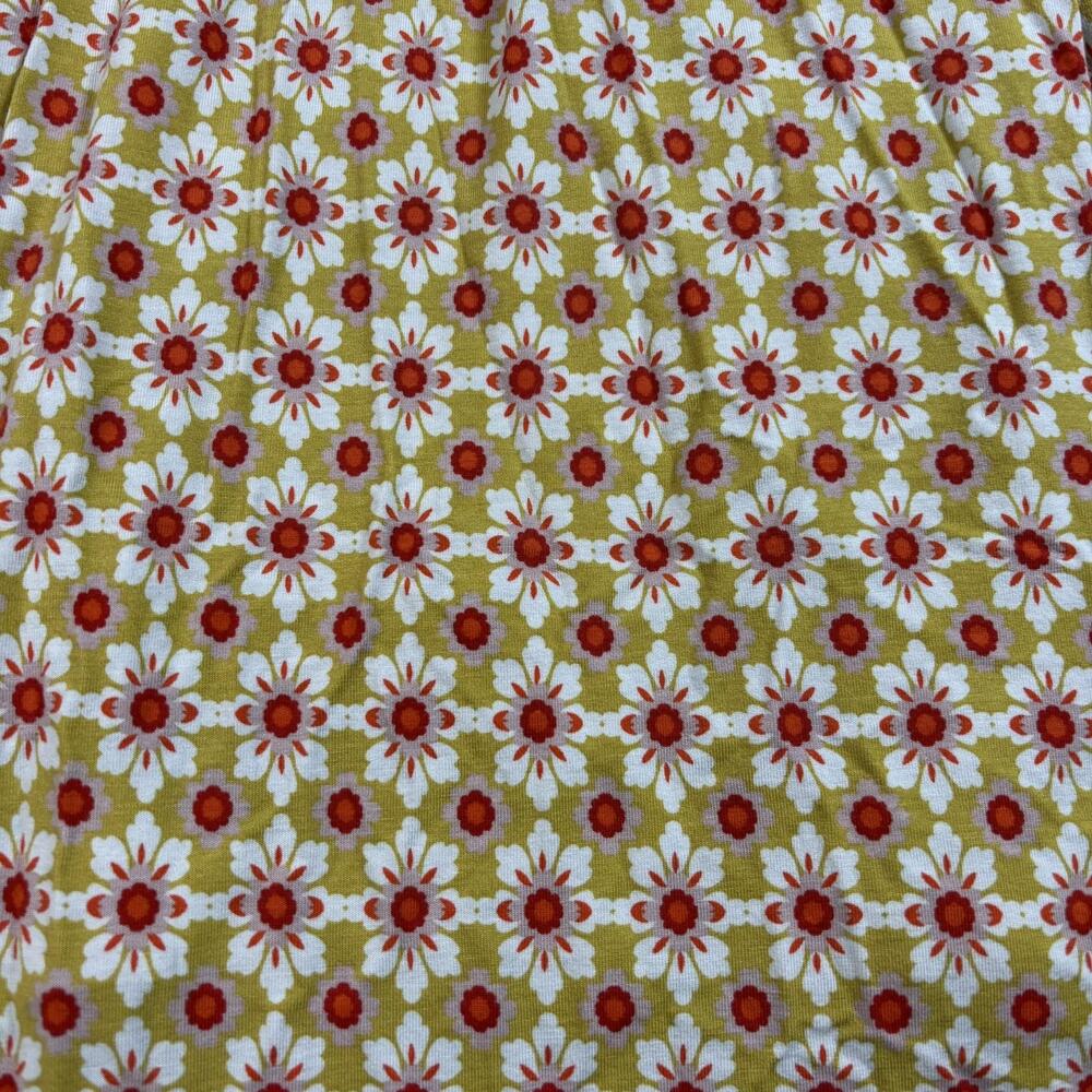 Boden Dress Women 6 Long UK 10L Yellow Daisy Floral Midi Pockets Twee Boho Comfy - Picture 5 of 10